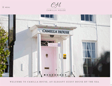 Tablet Screenshot of camillahouse.co.uk
